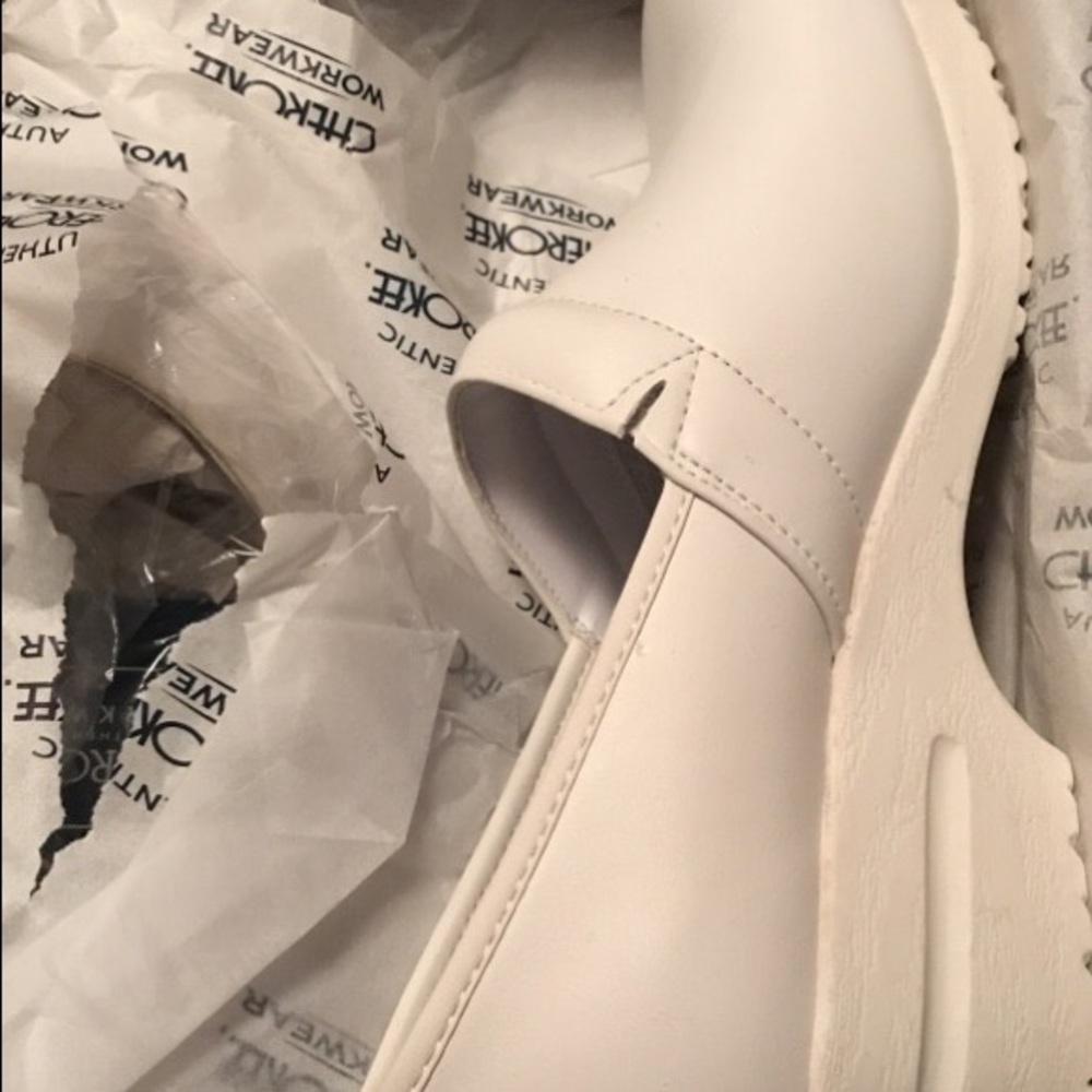 White Nurse Clogs